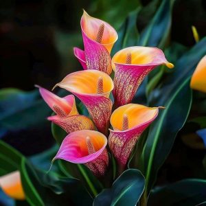 Калла Оникс купить по цене от 450р. в интернет-магазине «Посадика» с доставкой почтой в в Козельске и по всей России – [изображение №1].